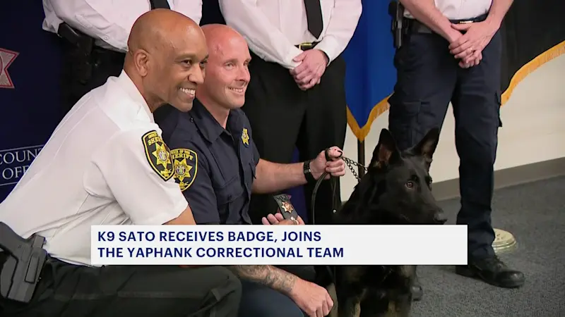 Story image: Yaphank Correctional Department welcomes newest K-9 member
