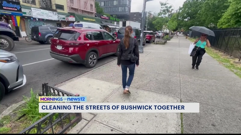 Story image: Bushwick residents take trash clean-up into their own hands
