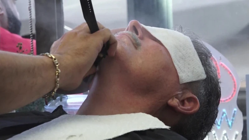 Story image: Long Island veterans get free haircuts on Veterans Day