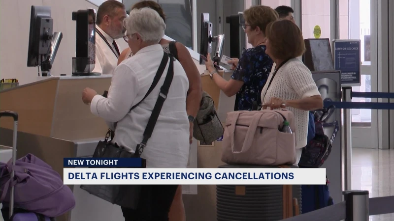 Story image: Global tech outage still impacting travelers at Newark Liberty Int’l Airport