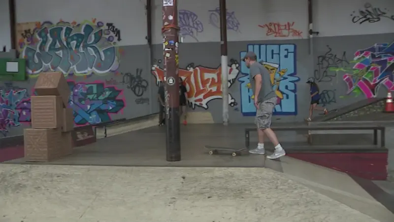 Story image: Skaters revel in ‘Tony Hawk Video Game Immersive Experience’ at Peekskill skate park
