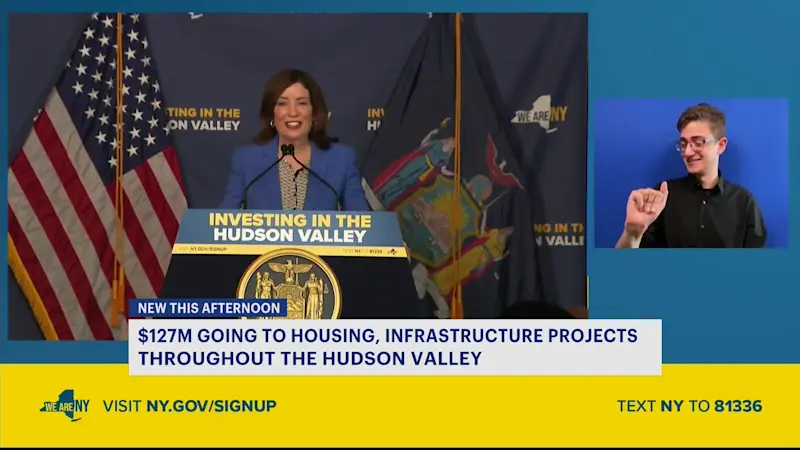 Story image: Hochul announces $127 million for Hudson Valley housing and upgrades