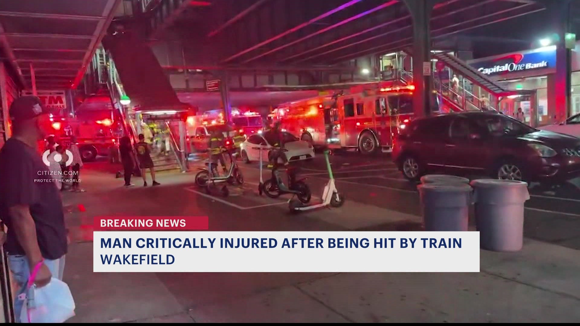 News 12 | New York | Man critically injured after being hit by train in ...