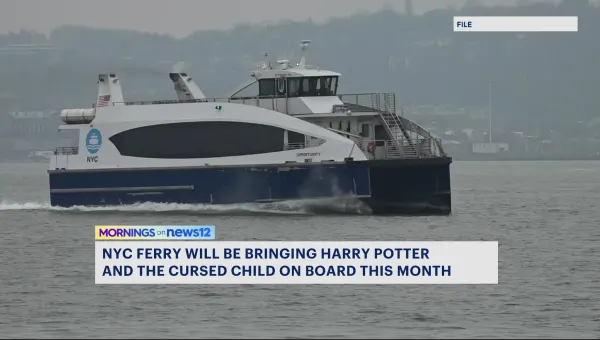 NYC Ferry brings 'Harry Potter and the Cursed Child' onboard with Hogwarts-branded ferries