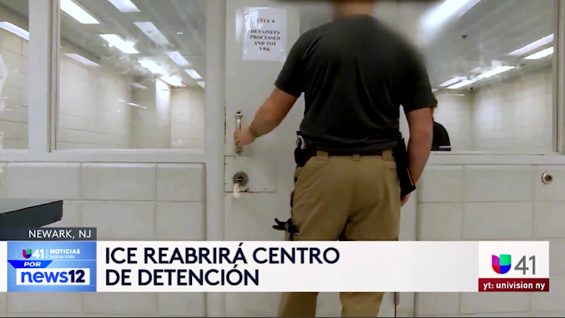 Story image: Univision 41 News Brief: ICE reabrirá centro de detención