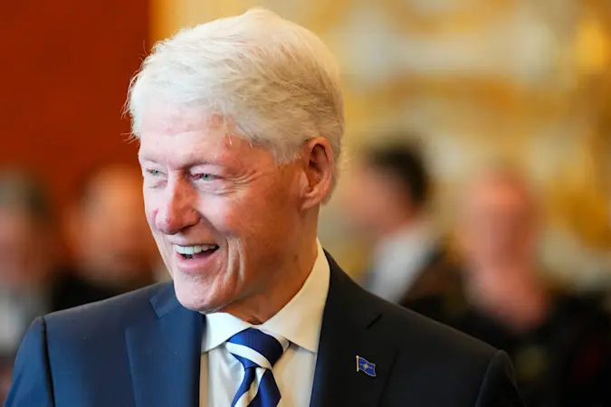 Story image: Spokesperson: Former President Bill Clinton in hospital for testing and observation