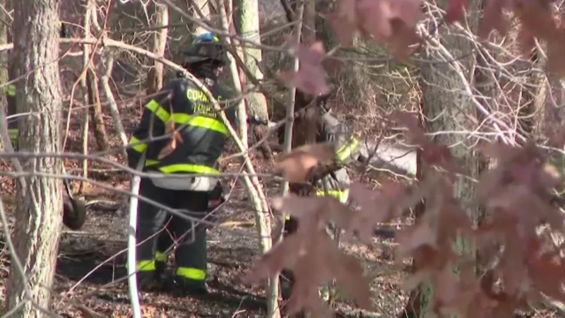 Story image: Brushfire risk remains high as western Nassau faces severe drought