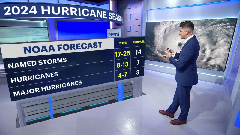 Story image: 2024 Atlantic hurricane season expected to be above-normal, NOAA predicts 
