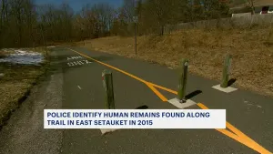 Police identify remains found on East Setauket trail in 2015
