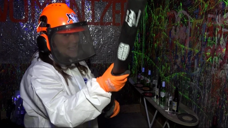 Story image: Raze Up rage room in Mott Haven gives New Yorkers a unique therapeutic outlet