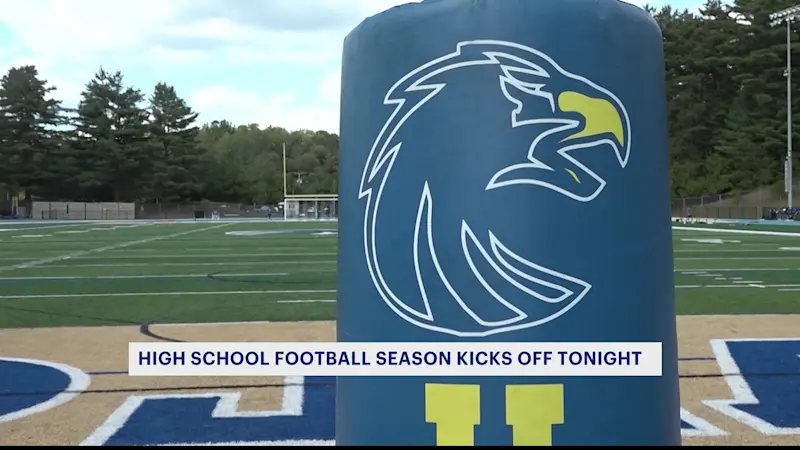 Story image: 'Bring the energy.' Newtown hosts New Canaan to kick off the high school football season 