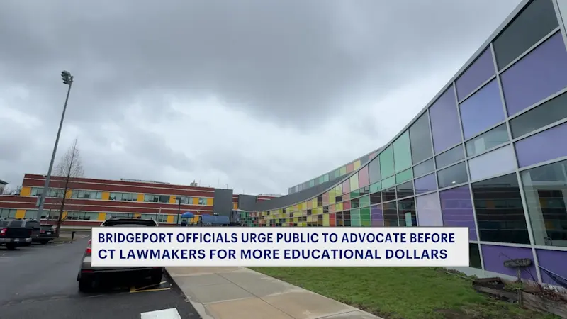Story image: Bridgeport officials urge public to push state lawmakers for more educational funding amid district budget shortfall