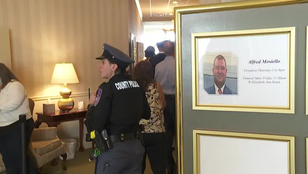 Wake services held in Westchester County for police officer who died in off-duty accident