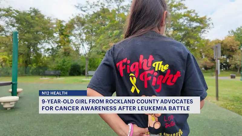 Story image: 9-year-old Rockland County girl advocates for Childhood Cancer Awareness Month