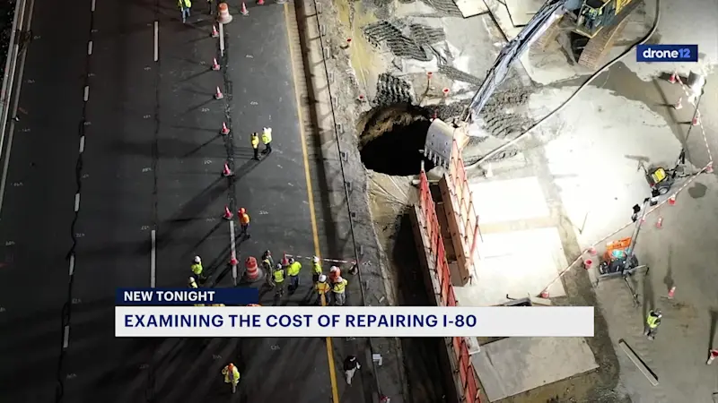 Story image: No federal funding yet for $30 million I-80 sinkhole repairs