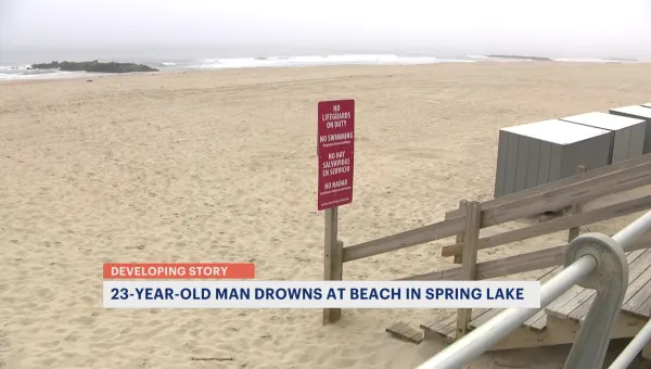 Police: 23-year-old man drowns at beach in Spring Lake
