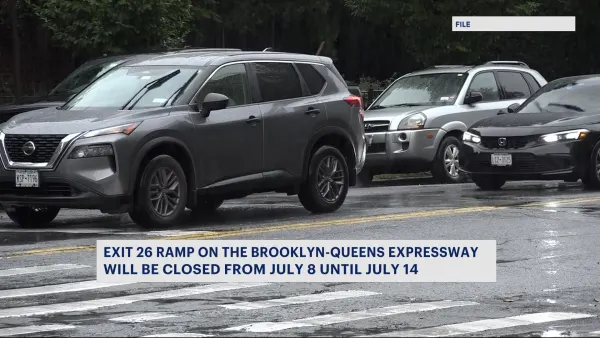 Exit 26 to be closed overnight on the BQE until July 14 