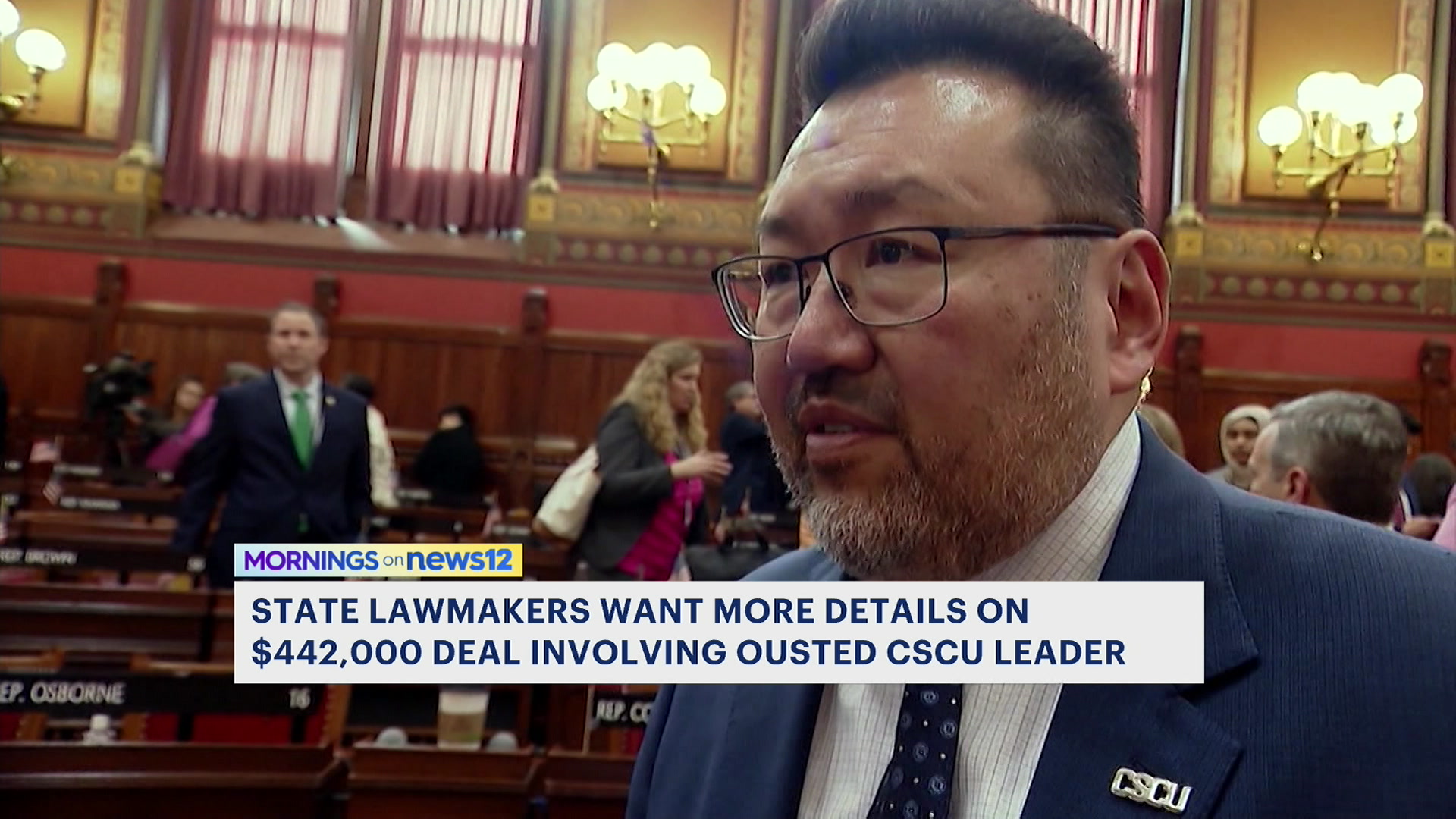 News 12 | Connecticut | Lawmakers Question Ousted Cscu Leaders 442000 Deal