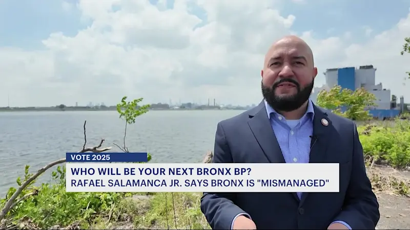 Story image: Rafael Salamanca Jr. outlines plan to fix 'mismanaged' Bronx as borough president