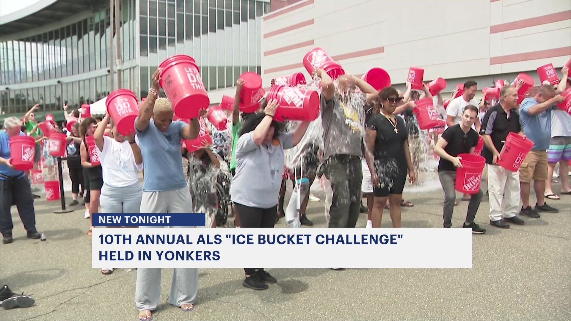 'Every single August until there's a cure.' 10th annual ALS Ice Bucket