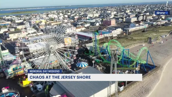 Chaotic Memorial Day weekend at the Jersey Shore leads to stabbing, curfew