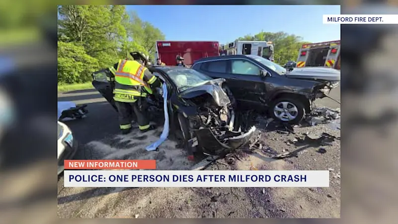 Story image: Milford police: Woman killed in Boston Post Road crash