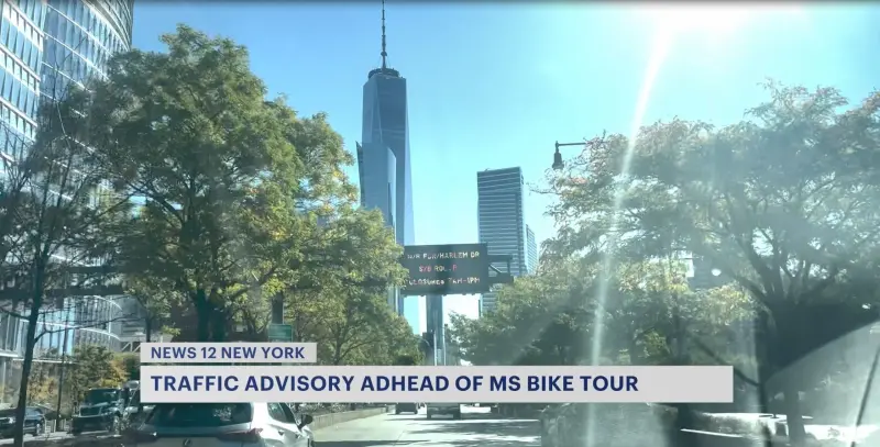 Story image: MS Bike Tour to cause road closures in Manhattan on Sunday