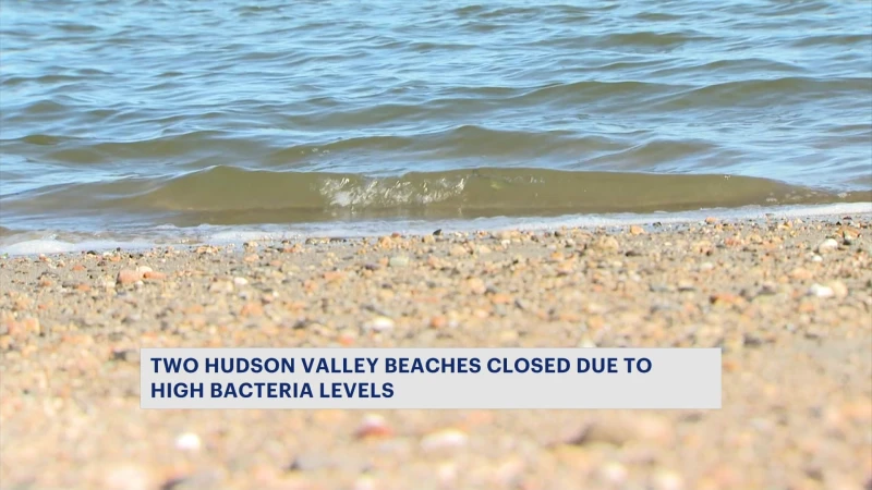Story image: Two Hudson Valley beaches closed due to high bacteria levels