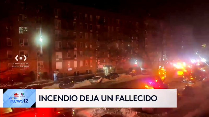 Story image: Univision 41 News Brief: Incendio acaba con la vida de una persona en Brooklyn