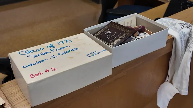 Story image: Long lost time capsule discovered at Smithtown West High School