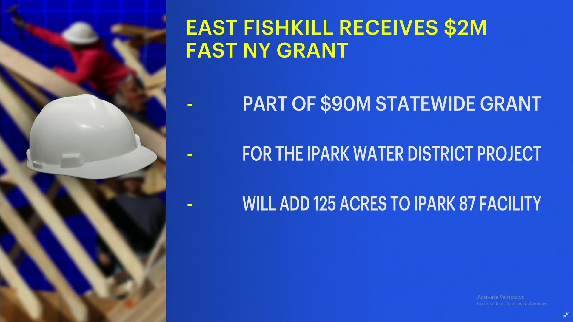 East Fishkill receives state grant for IPark shovelready sites