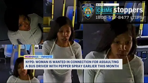 Police: Woman wanted for pepper spraying Bronx bus driver