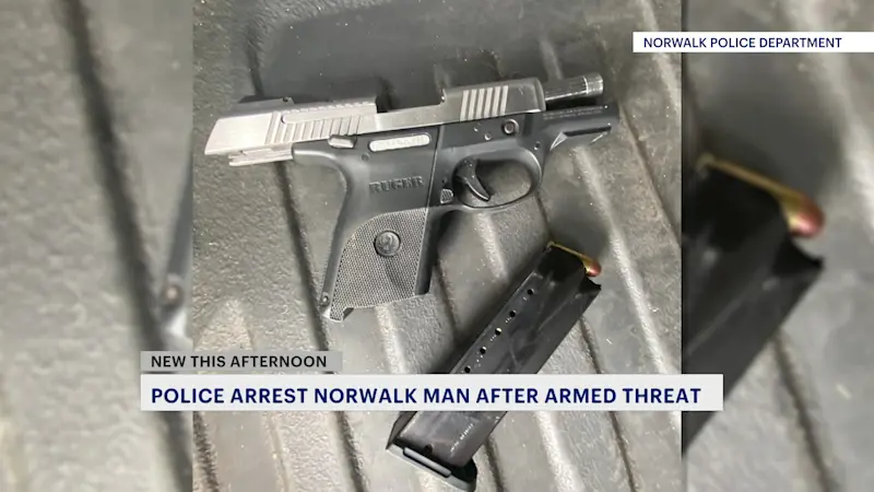 Story image: Armed suspect arrested in Norwalk