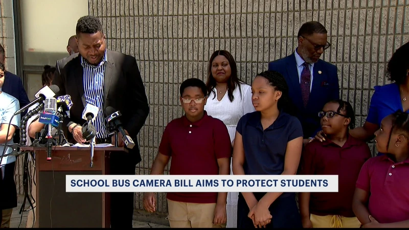 Story image: School bus camera legislation aims to protect Bridgeport students