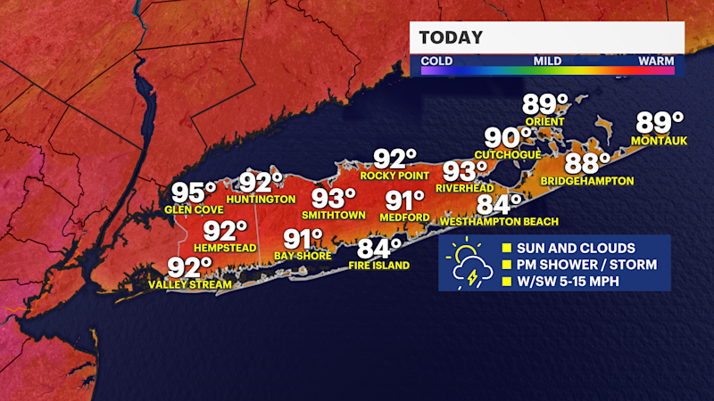 Story image: HEAT ALERT: Extreme heat continues; cooler at South Shore beaches