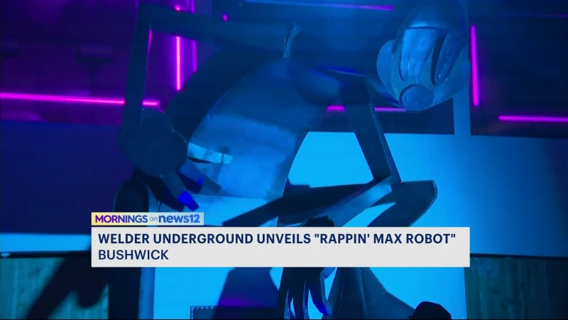 Story image: Welder Underground unveils ‘Rappin' Max Robot’ through apprenticeship program
