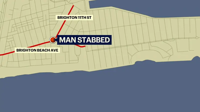 Story image: Man stabbed during argument on Brighton Beach subway