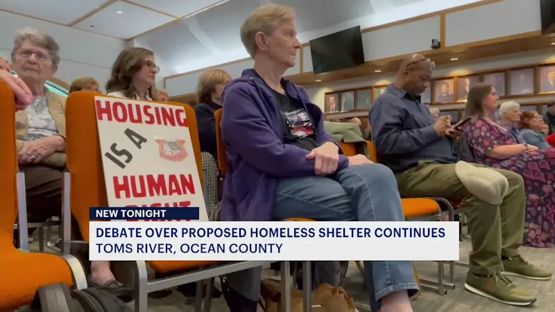 Story image: Debate continues on proposed homeless shelter at Toms River church