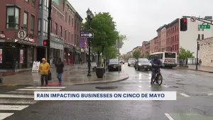 Rainy Sunday impacts businesses on Cinco De Mayo