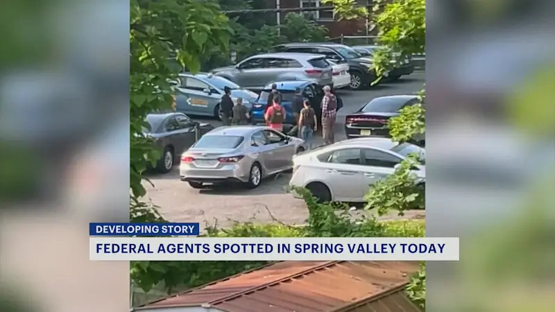 Story image: Exclusive video: Federal law enforcement agents spotted in Spring Valley