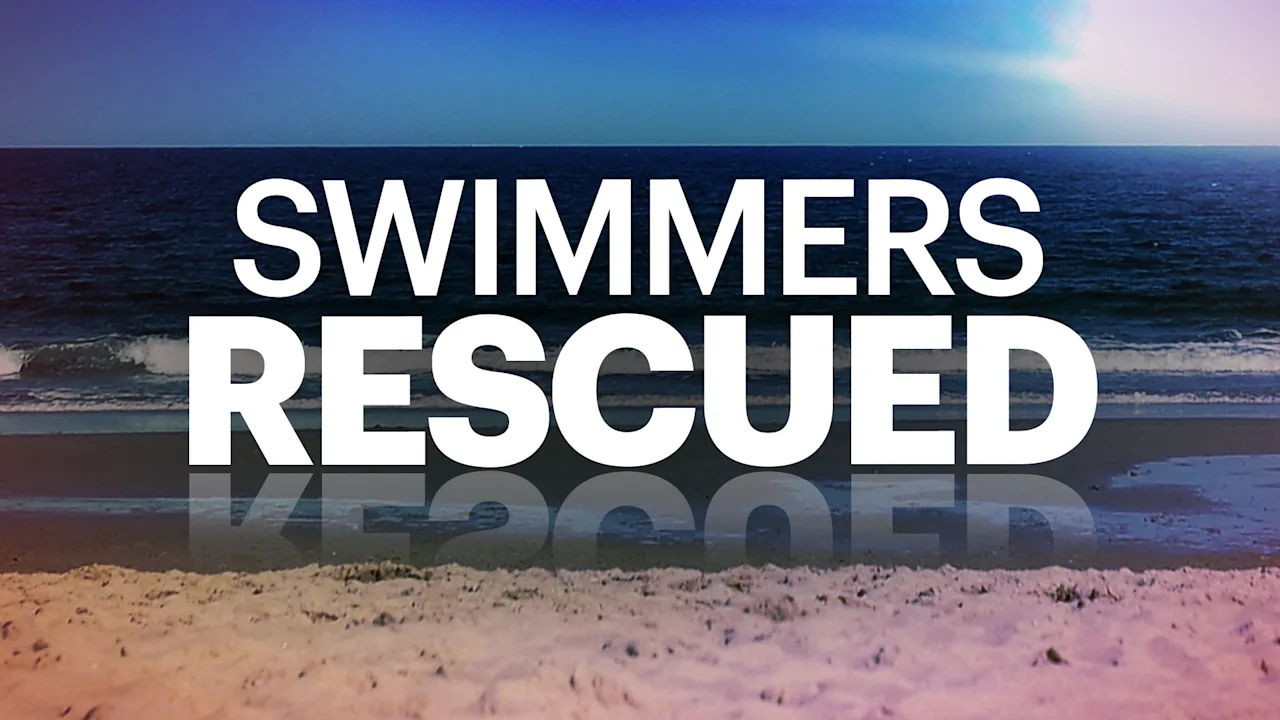 swimmers rescued