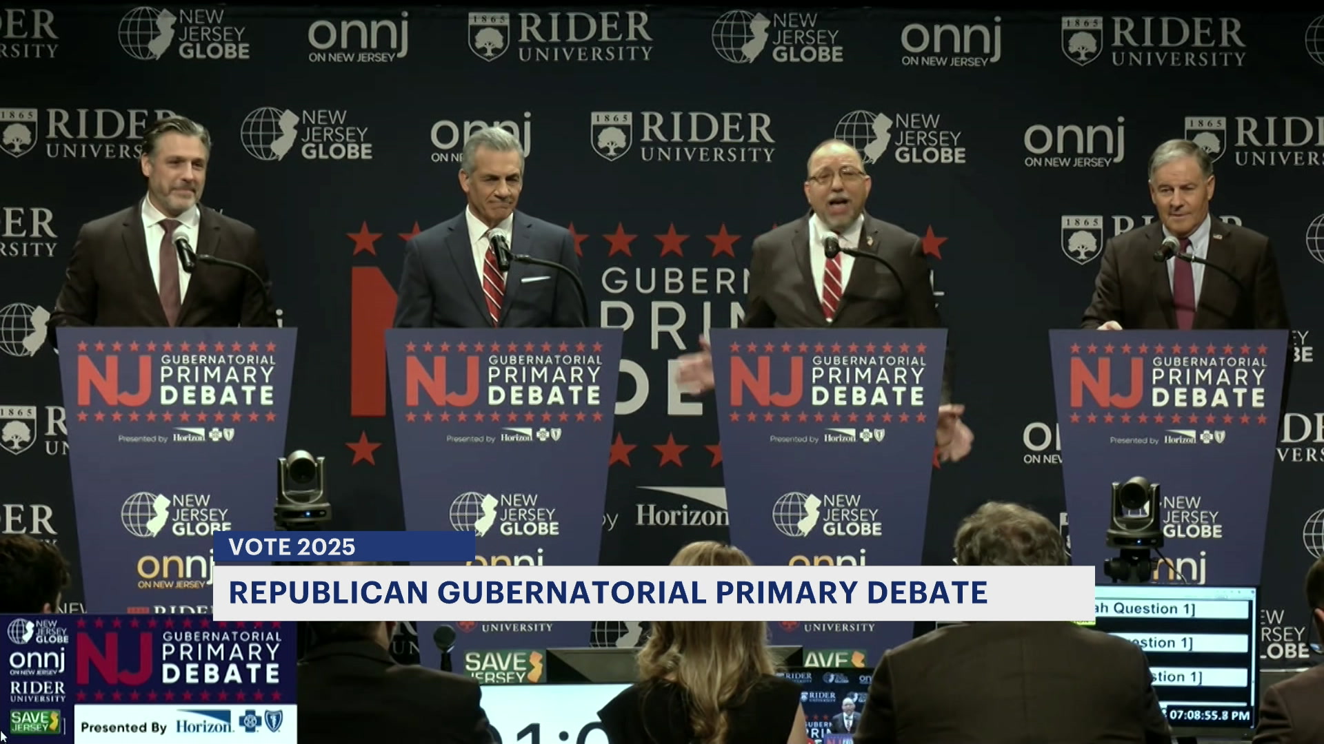 News 12 | New Jersey | Nj Republican Gubernatorial Candidates Debate At ...