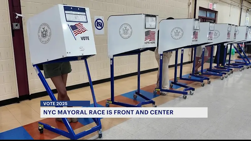 Story image: New Yorkers head to the polls for citywide Election Day