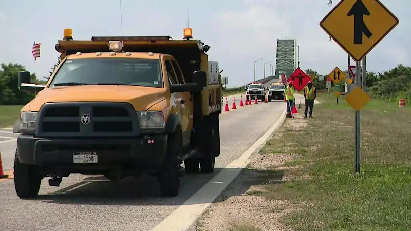 Story image: Fire Island Inlet Bridge under partial shutdown for third inspection after falling debris reported