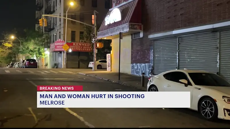 Story image: 2 people injured, 3 gunmen sought in Melrose double shooting