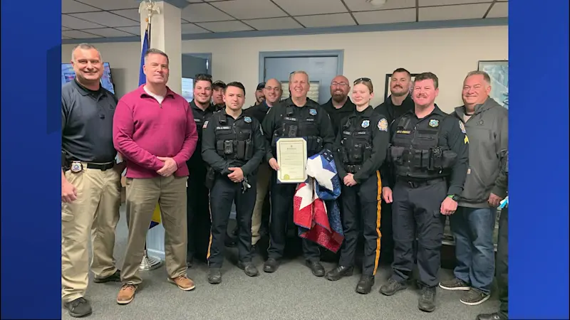 Story image: Jersey Proud: ‘Quilts for Valor’ honors Ocean City police officer