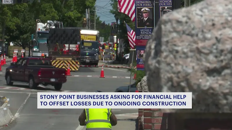 Story image: Stony Point businesses suffer losses during construction of pipeline to benefit New York City
