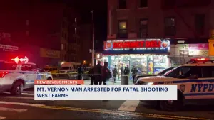 NYPD: Man arrested, charged with murder for fatal Tremont deli shooting