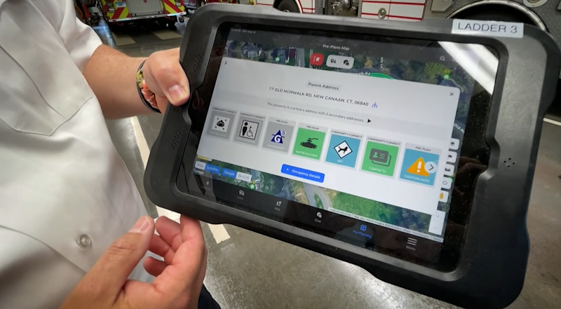 Story image: New Canaan Fire Department launches database for enhanced emergency response