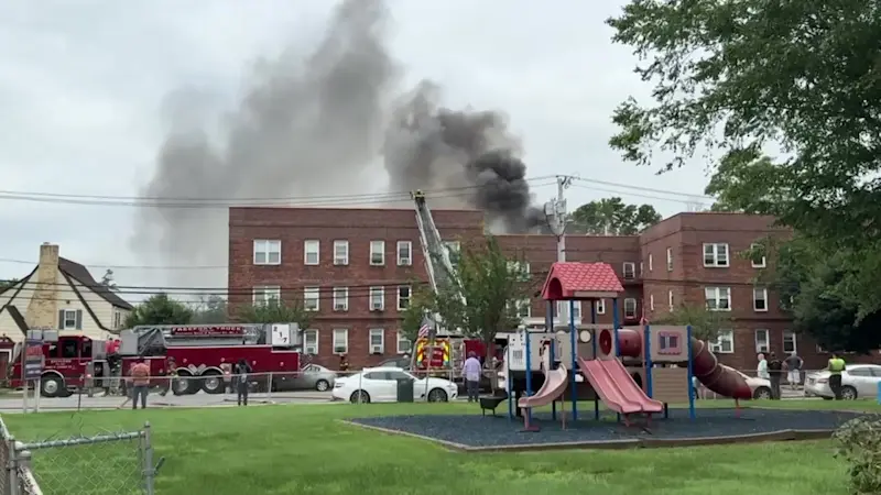 Story image: Nassau police: As many as 200 displaced by Baldwin building fire